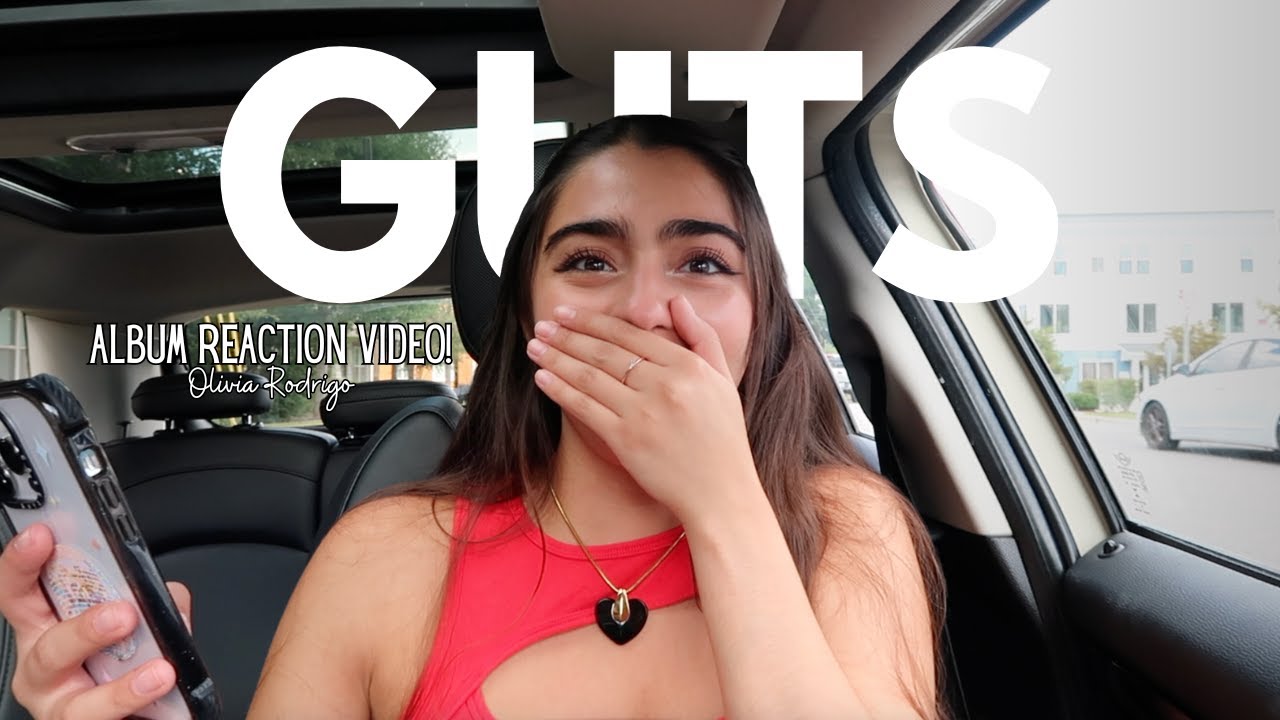GUTS by Olivia Rodrigo *album reaction video*
