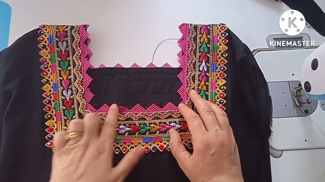 خياطةوتفصيل جبة قبائلية😍✅بأكمام رااائعة بأبسط وأسهل طريقة 👌💯وجبتلكم القياسات اللي طلبتوها مني 🥰😘