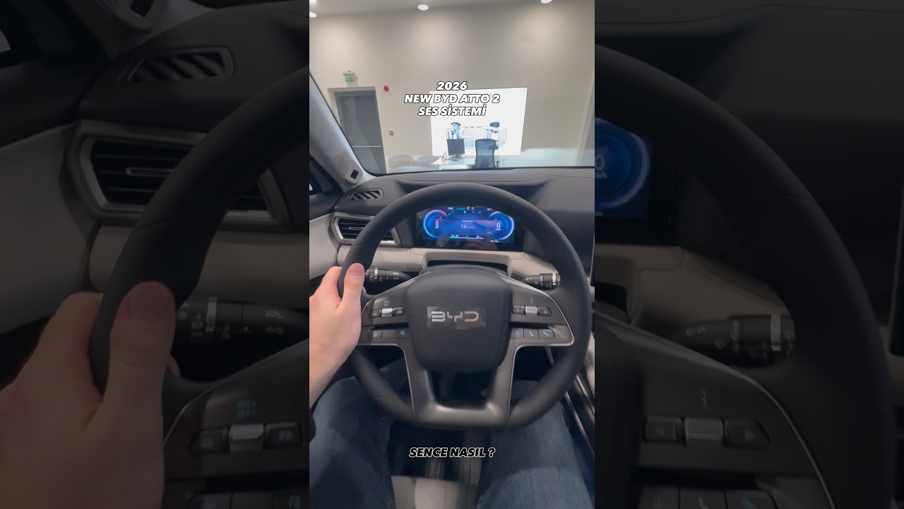 BYD ATTO 2 SES SİSTEMİ SENCE NASIL ? 