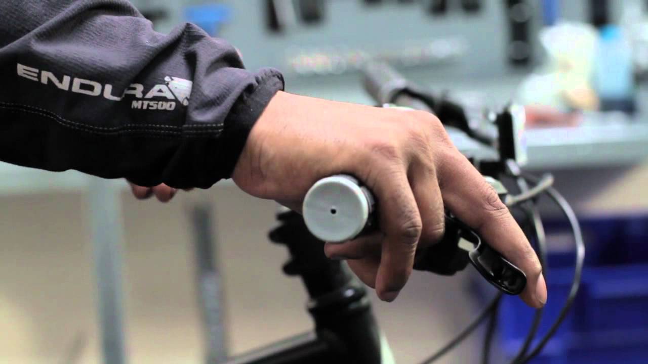 How to set up brake/shift levers