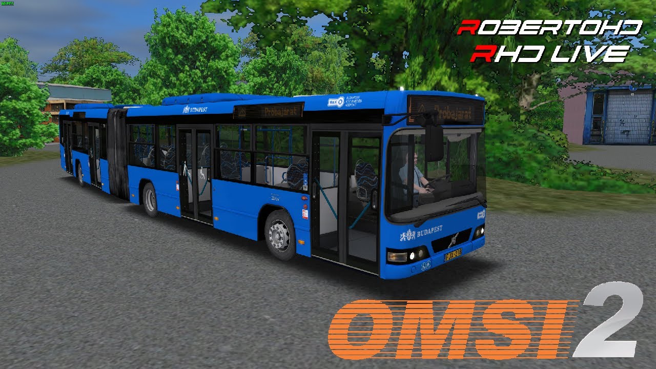 Omsi 2 | 🔴 Live | Valiant Citybus Family (Volvo 7700A Futár (W.I.P) ) [Dél-Pest 5.2]