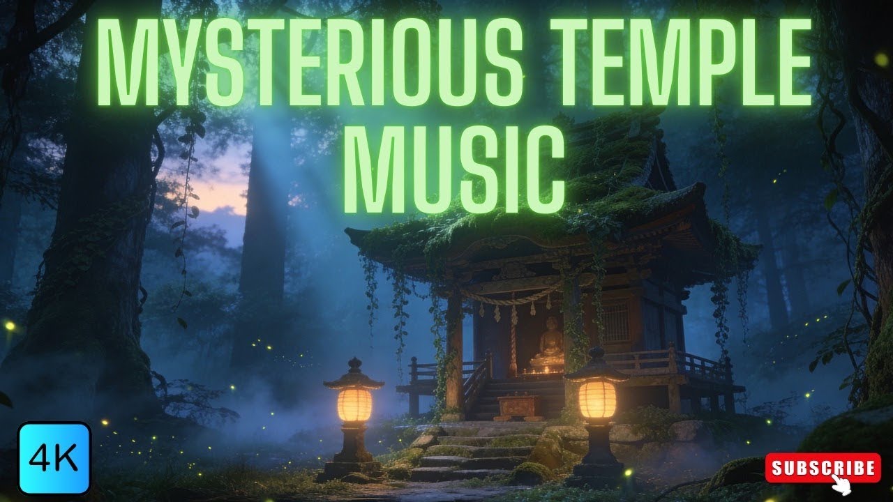 Mysterious Temple Music 1 Hour | Jungle Ambience for Meditation & Relaxation 4K✅