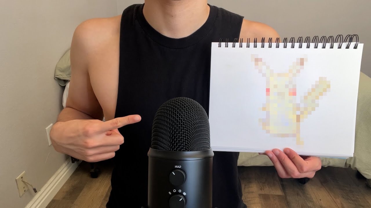 ASMR | Drawing Pokémon from memory