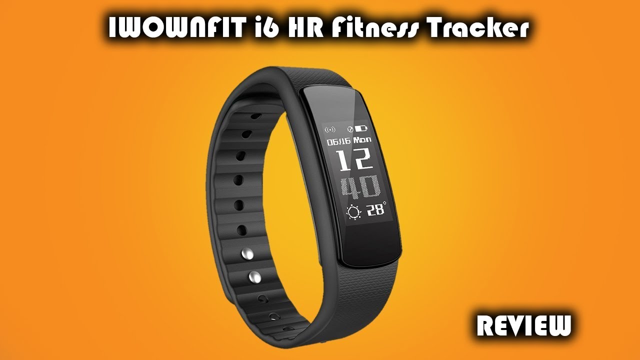 IWOWNFIT i6 HR Fitness Tracker Smart Bracelet Review - Cheaper than Fitbit!