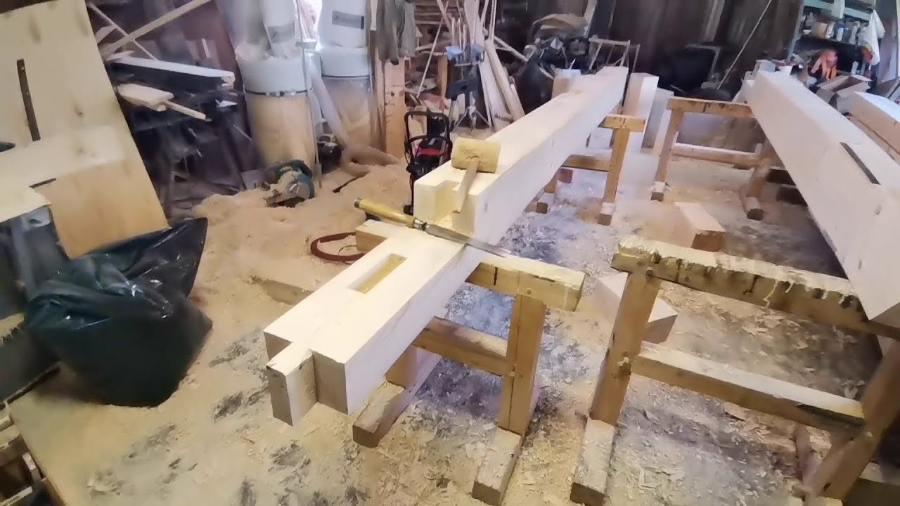 Timber frame construction. Part 4. Vahvärkkonstruktsioon 4