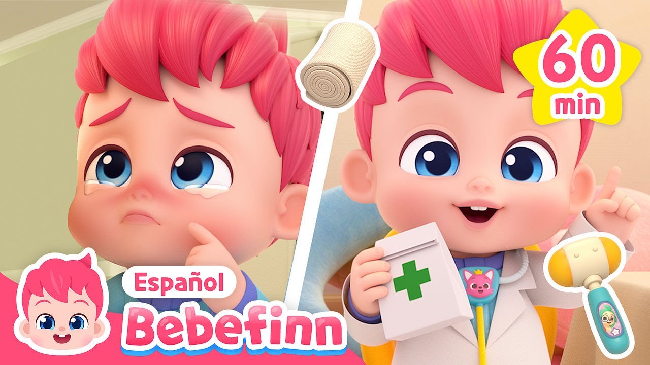 ¡Auchi, Me Duele!😭 | Canciones de Pupa | Canciones Infantiles | Bebefinn en español