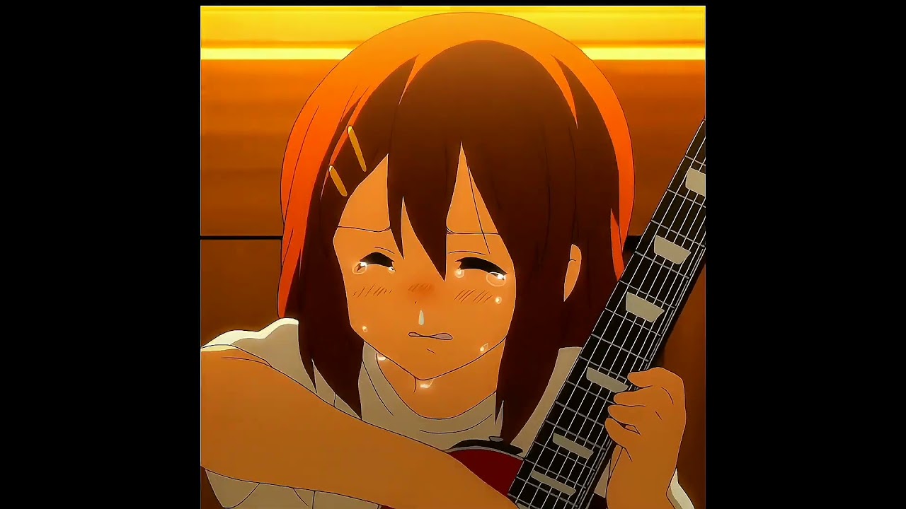 the saddest scene of K-On! 😭