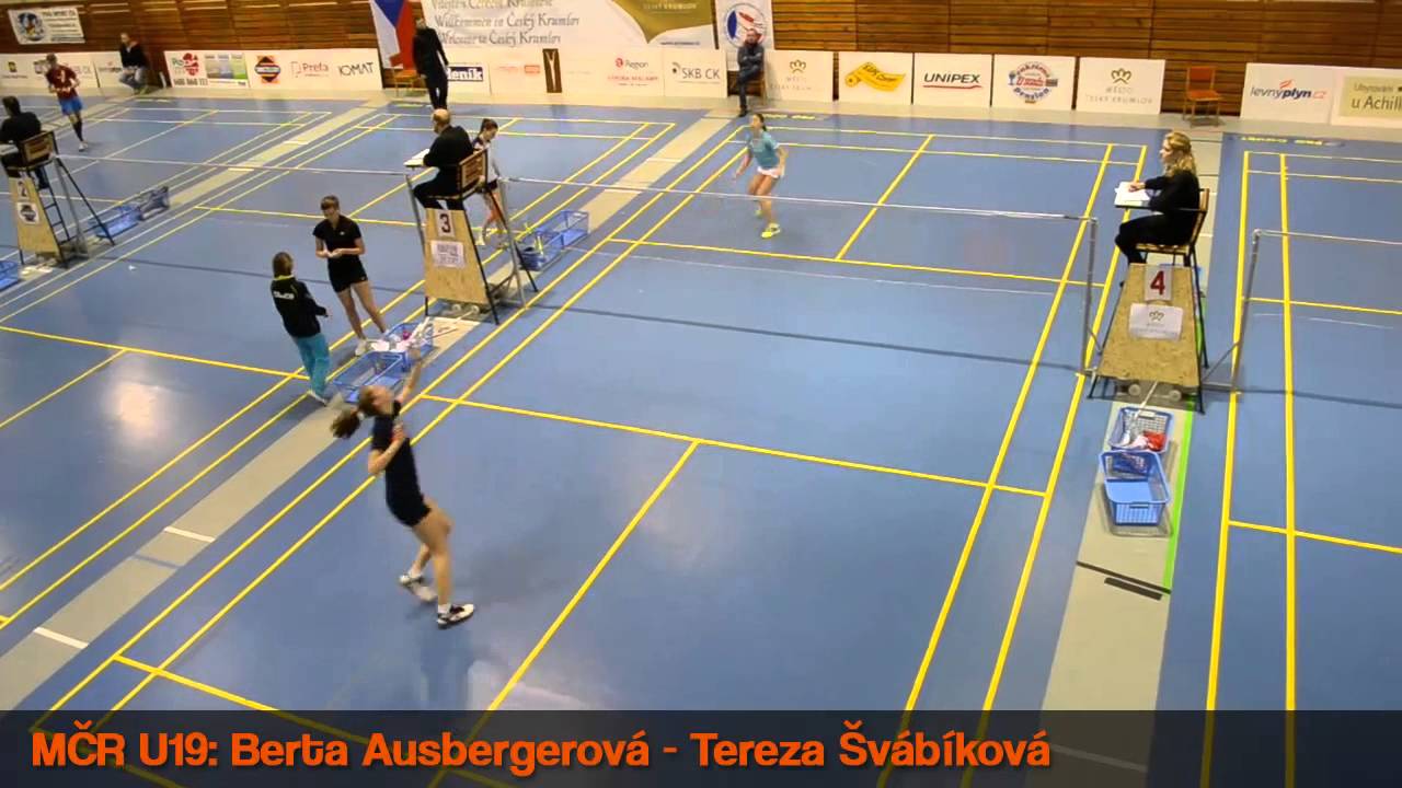 MČR U19: Berta Ausbergerová - Tereza Švábíková
