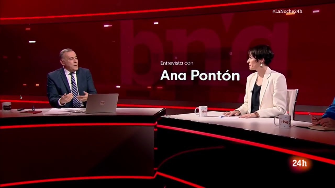 Ana Pontón en TVE «O 18F escollemos entre Rueda do PP ou por algo diferente, unha presidenta do BNG»