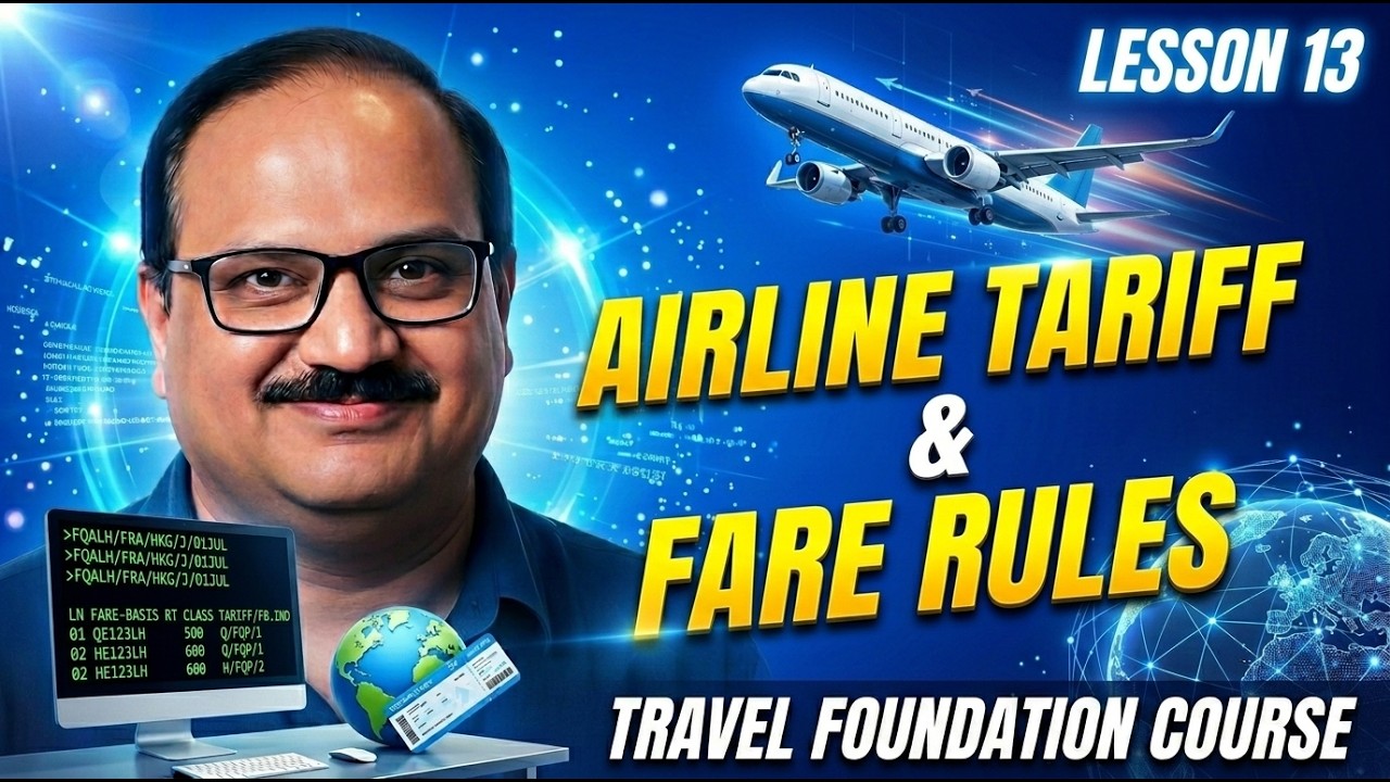 Airline Tariff, Fare Rules & Pricing Basics