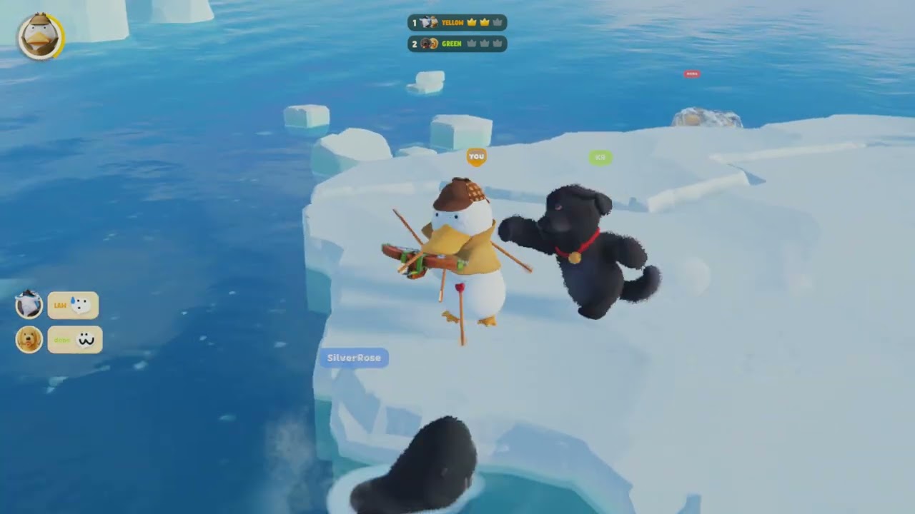 Party Animals [PC] - What If Game Mode, Zero Gravity Win On Ice Breaker