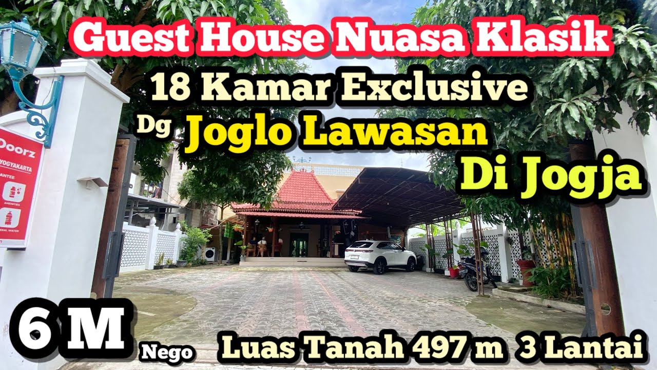 Exclusive Guesthouse !!! Di Jogja Klasik dekat Kraton Jogja