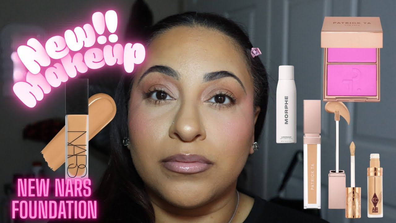 TESTING NEW MAKEUP | NEW NARS NATURAL MATTE LONGWEAR FOUNDATION