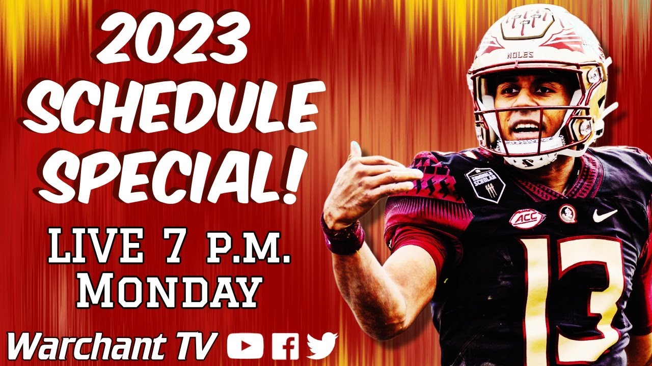 FSU Football 2023 Schedule Release Special | ACC Football Schedule | #FSU Football | Warchant TV