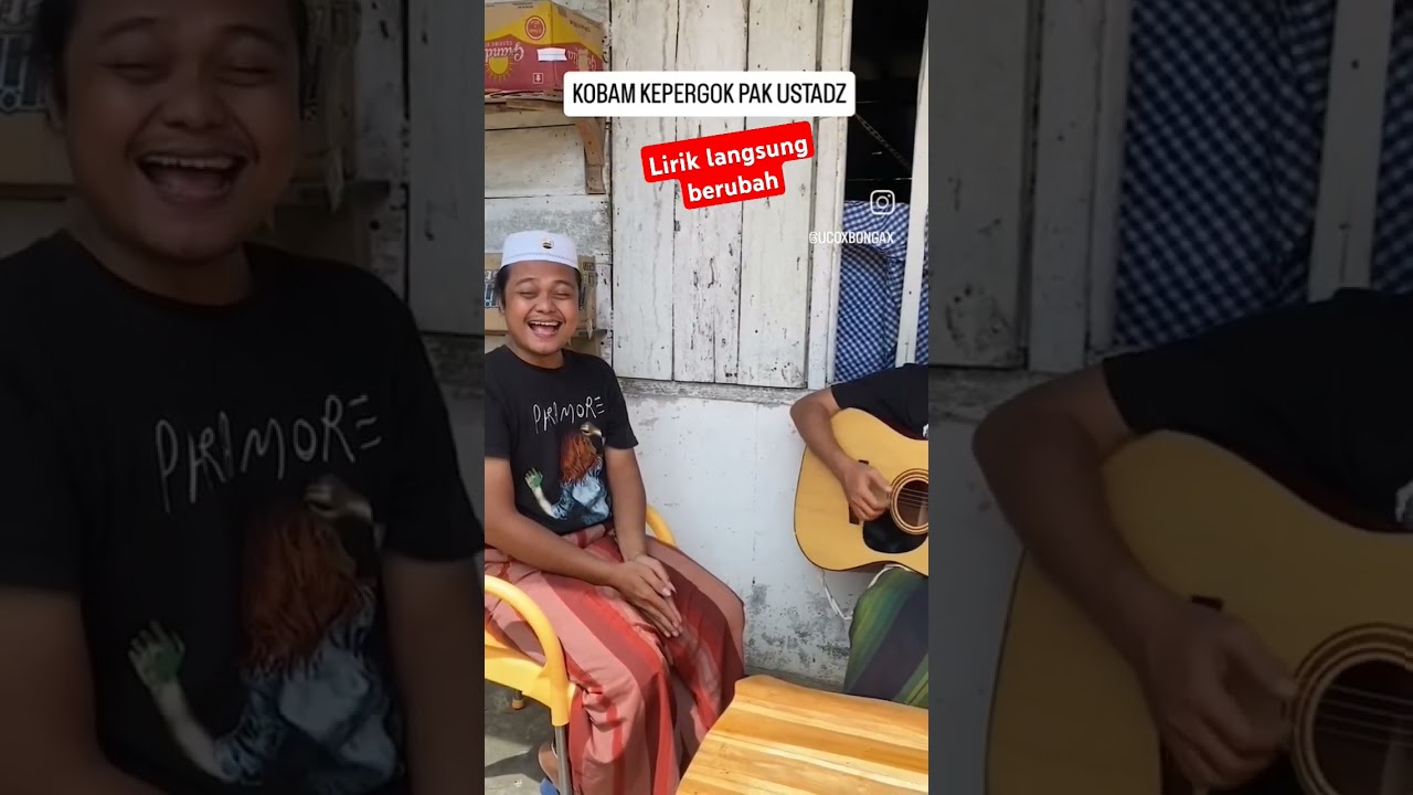 Ketika mabuk kepergok Pak Ustad
