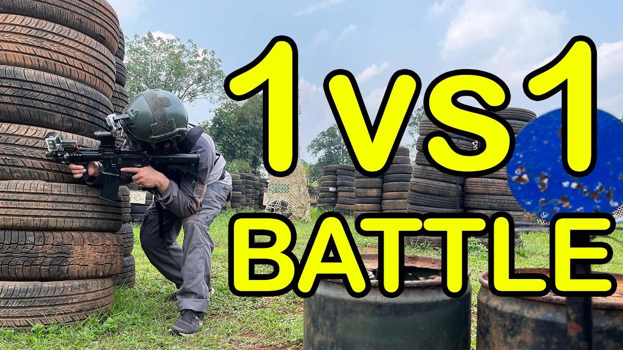 Krytac PDW HPA & TM M92F Gameplay | 1 vs 1 Battle!