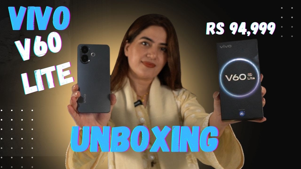 Распаковка и обзор vivo V60 Lite | Тест камеры, время автономной работы и производительность | Лу...