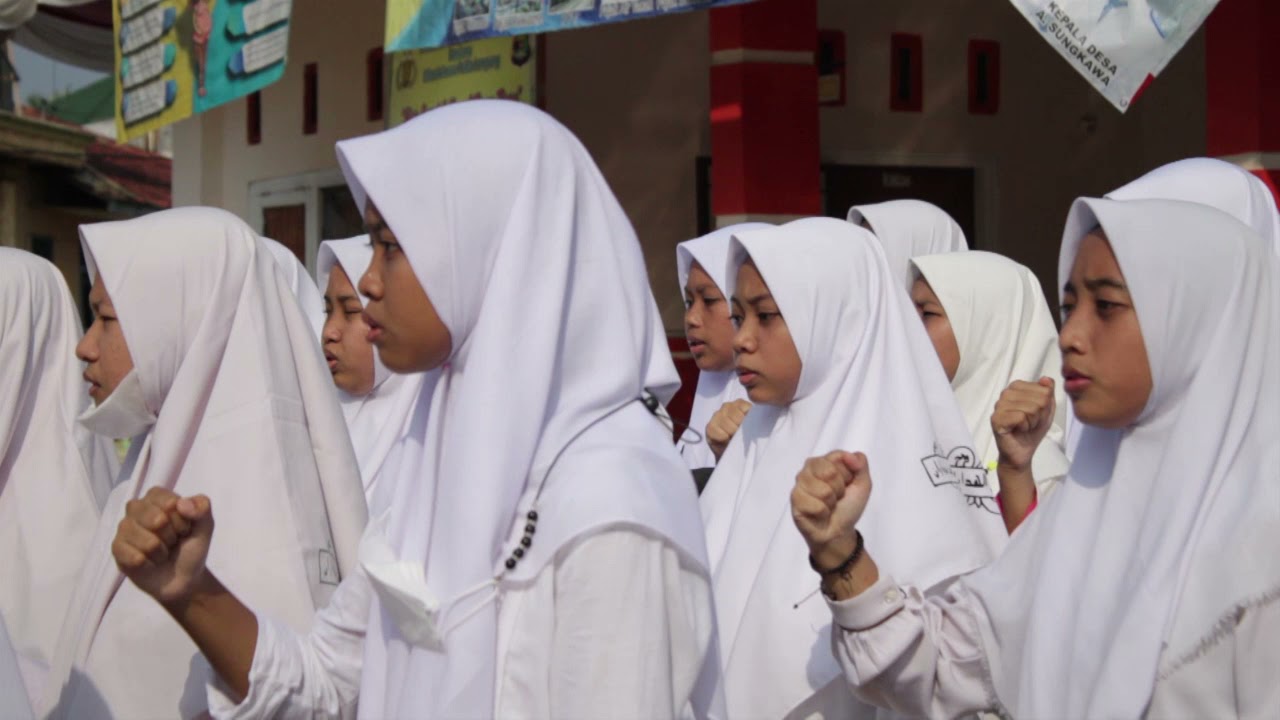 Upacara Peringatan Hari Santri 2021 di Pondok Pesantren Al-Hidayat Gerning  #pondok gerning official