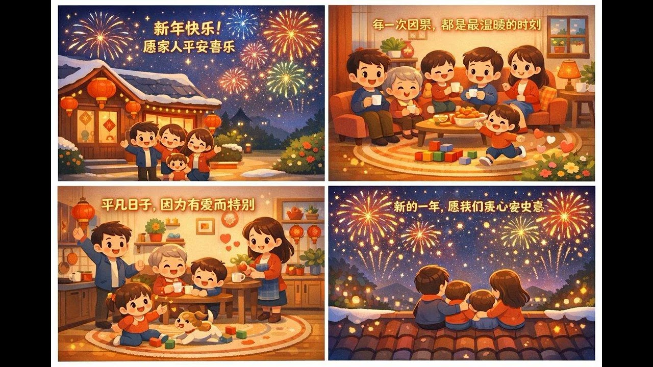 🧧2026 马年新年团聚歌曲｜这一刻，家人在身边最重要 🐎🧧