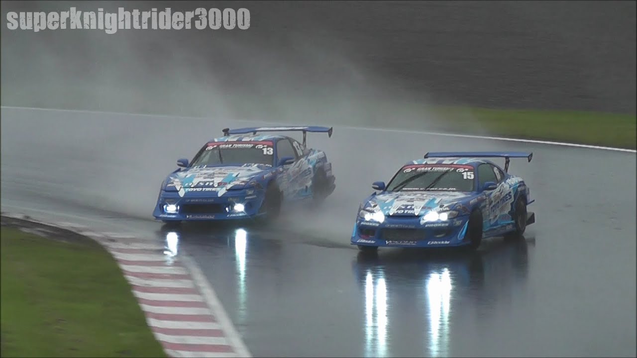 D1GP2012 Rd.3 オートポリス 追走SEMIFINAL 佐久間選手vs川畑選手 2012.7.22