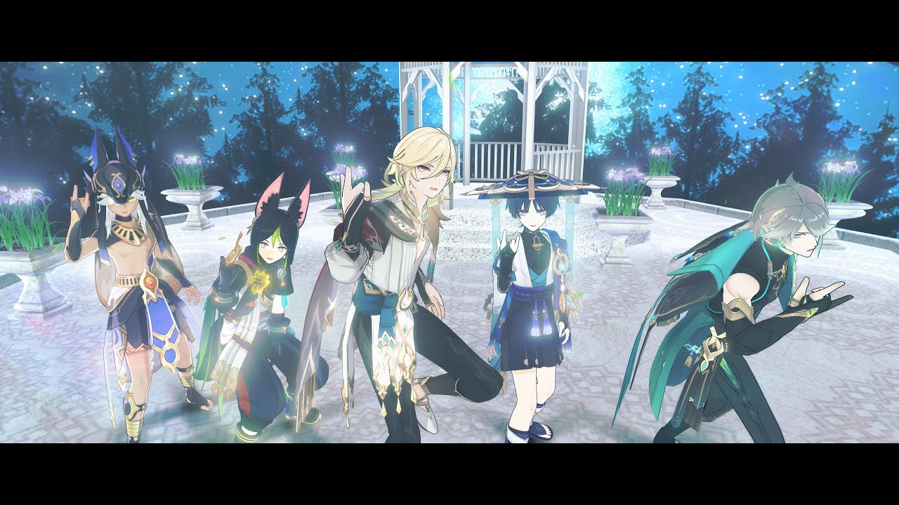 【原神MMD】一騎当千【ティナリ・セノ・アルハイゼン・放浪者・カーヴェ】