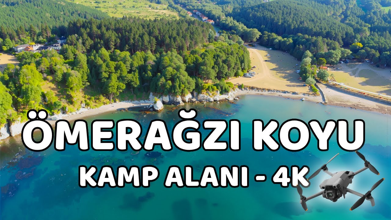 Kocaeli Ömerağzı Koyu Kamp Deneyimi | Drone Perspektifinden Eşsiz Manzaralar