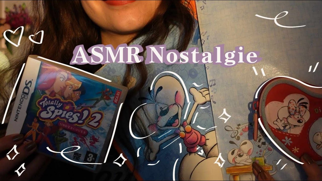 ASMR | Retour dans mon enfance (Diddl, Nintendo DS, polly pocket...) 🧸