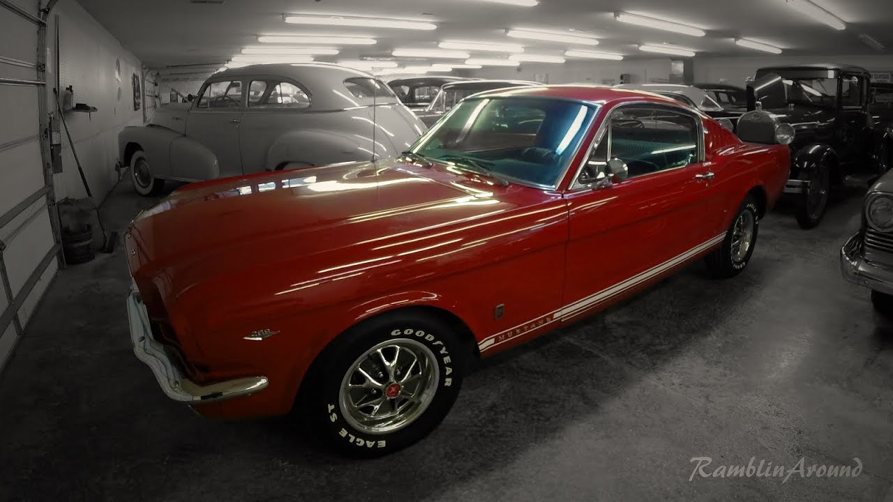 1966 Ford Mustang Fastback 289 V8 Four-speed GT trim at Country Classic Cars