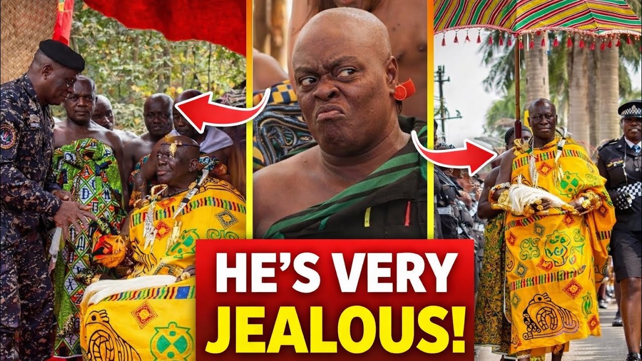 🔥 EXCLUSIVE: Ghana Police Honour Otumfuo at Manhyia as Dormaahene&ndash;Mahama Jealousy Claims Trend