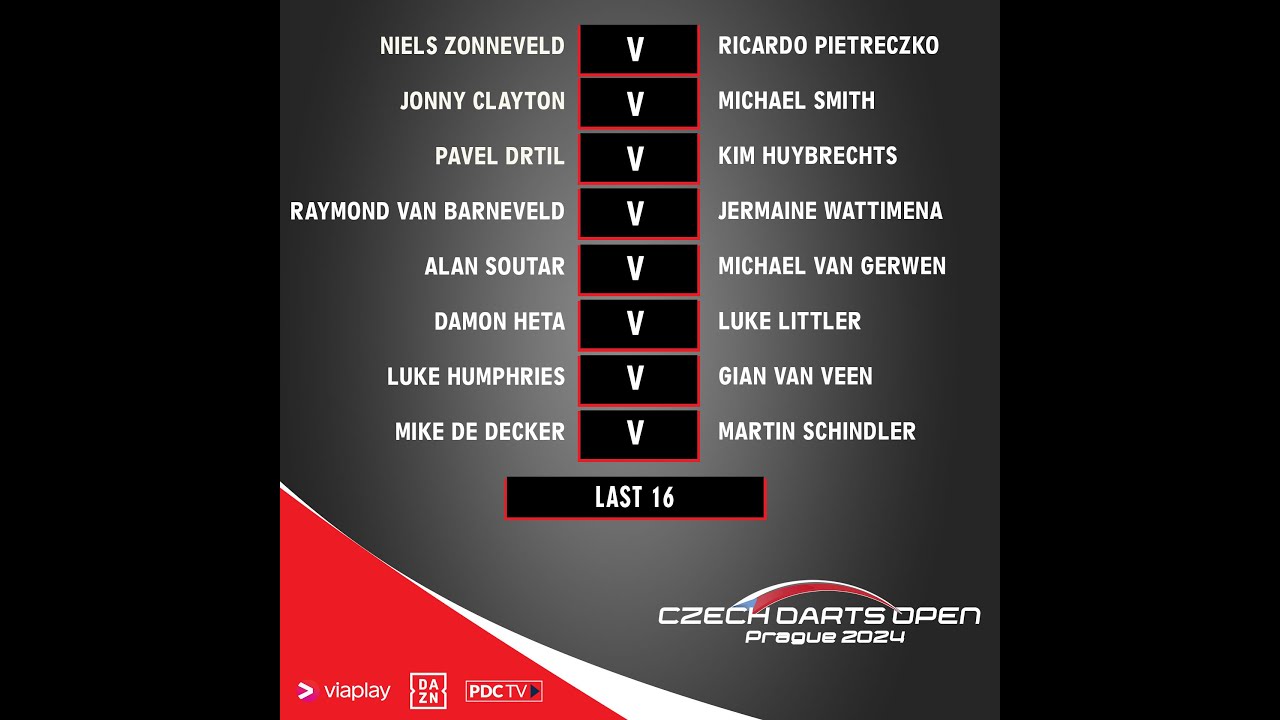 PDC Czech Darts Open 2024 Round 3 Pavel Drtil v Kim Huybrechts 2024 10 20 ENG