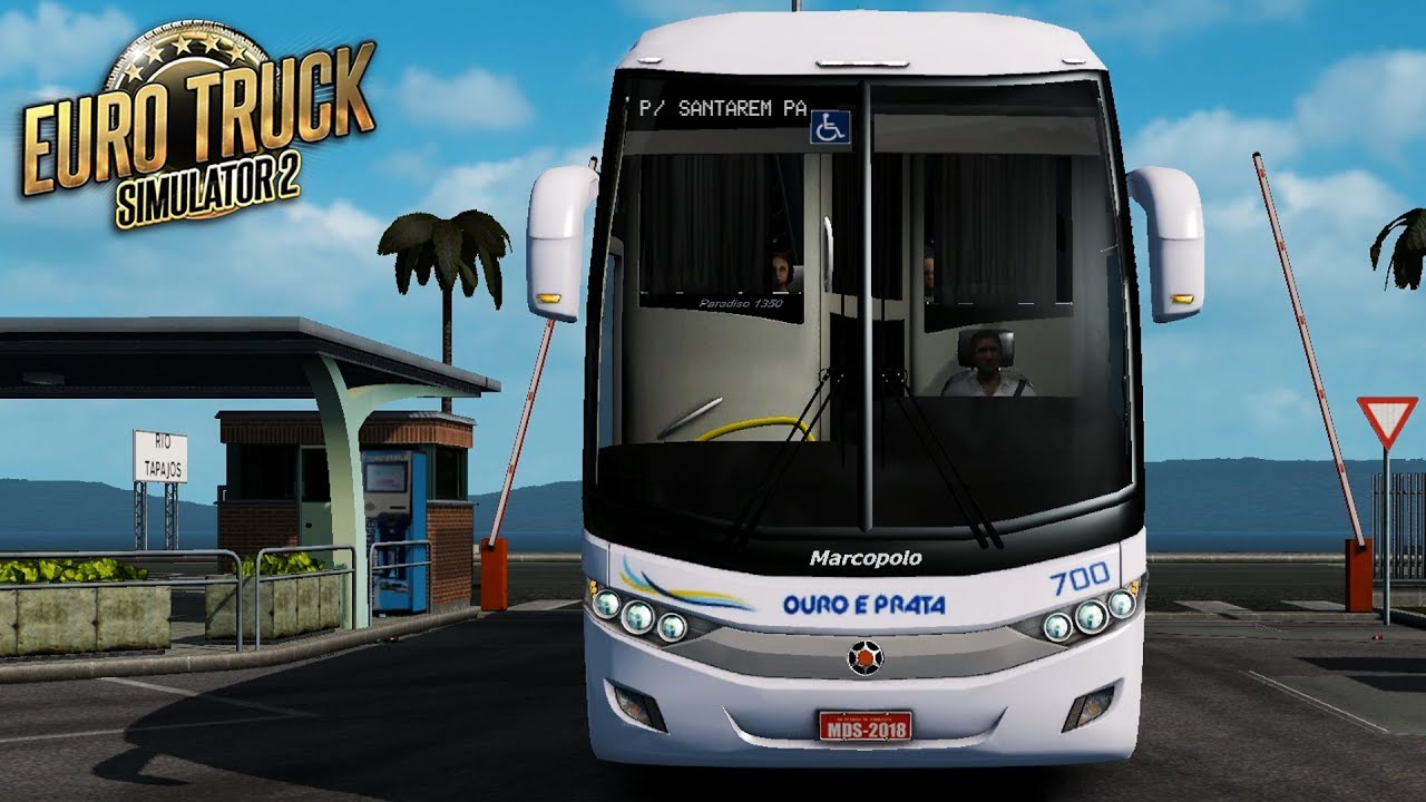 ETS 2 – MAPA EAA BUS | G7 1350 | OURO E PRATA | Porto Alegre / Santarém