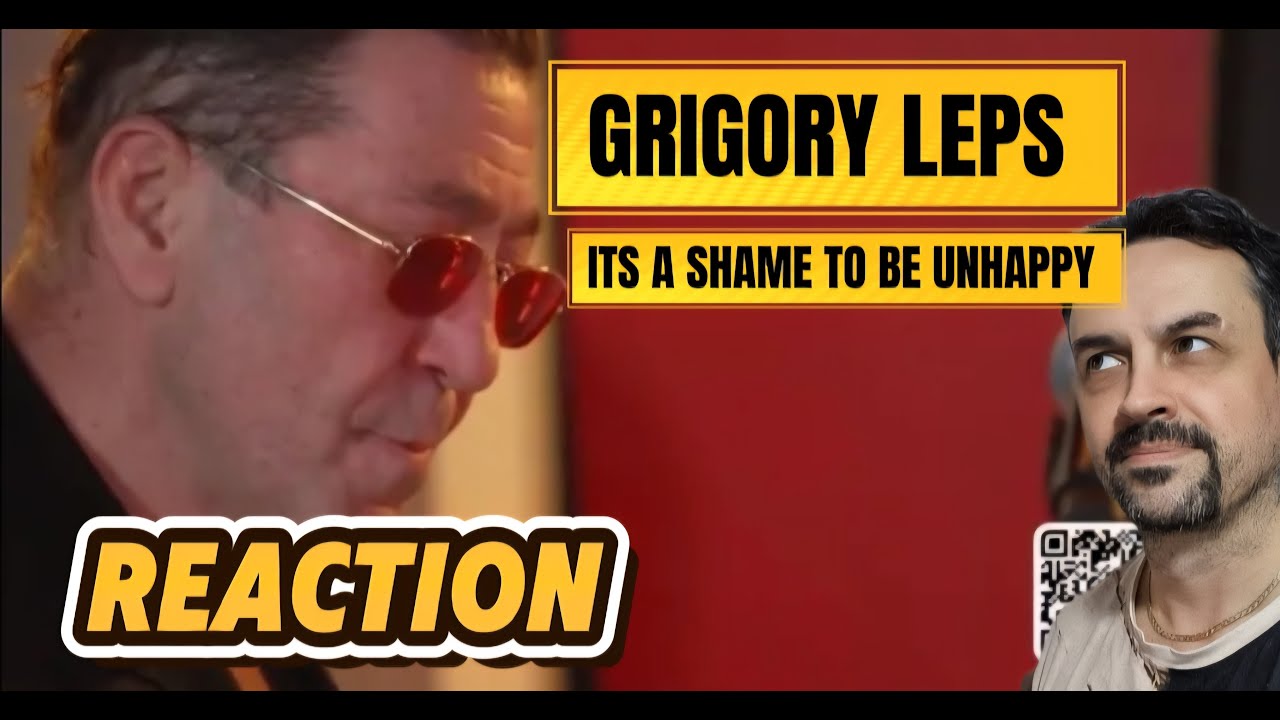 GRIGORY LEPS Григорий Лепс — Стыдно быть несчастливым  2024 REACTION