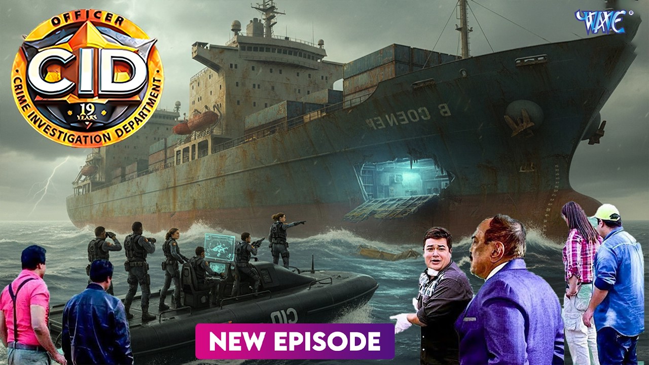CID का सबसे बड़ा ऑपरेशन! तूफानी समंदर में मिला रहस्यमयी जहाज | CID | Letest Episode 2026