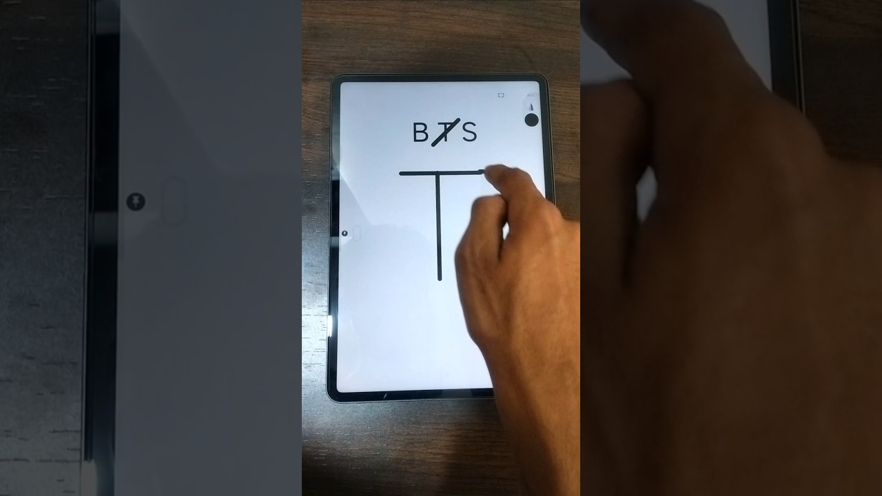 👀 if BTS has a writting logo 😲 