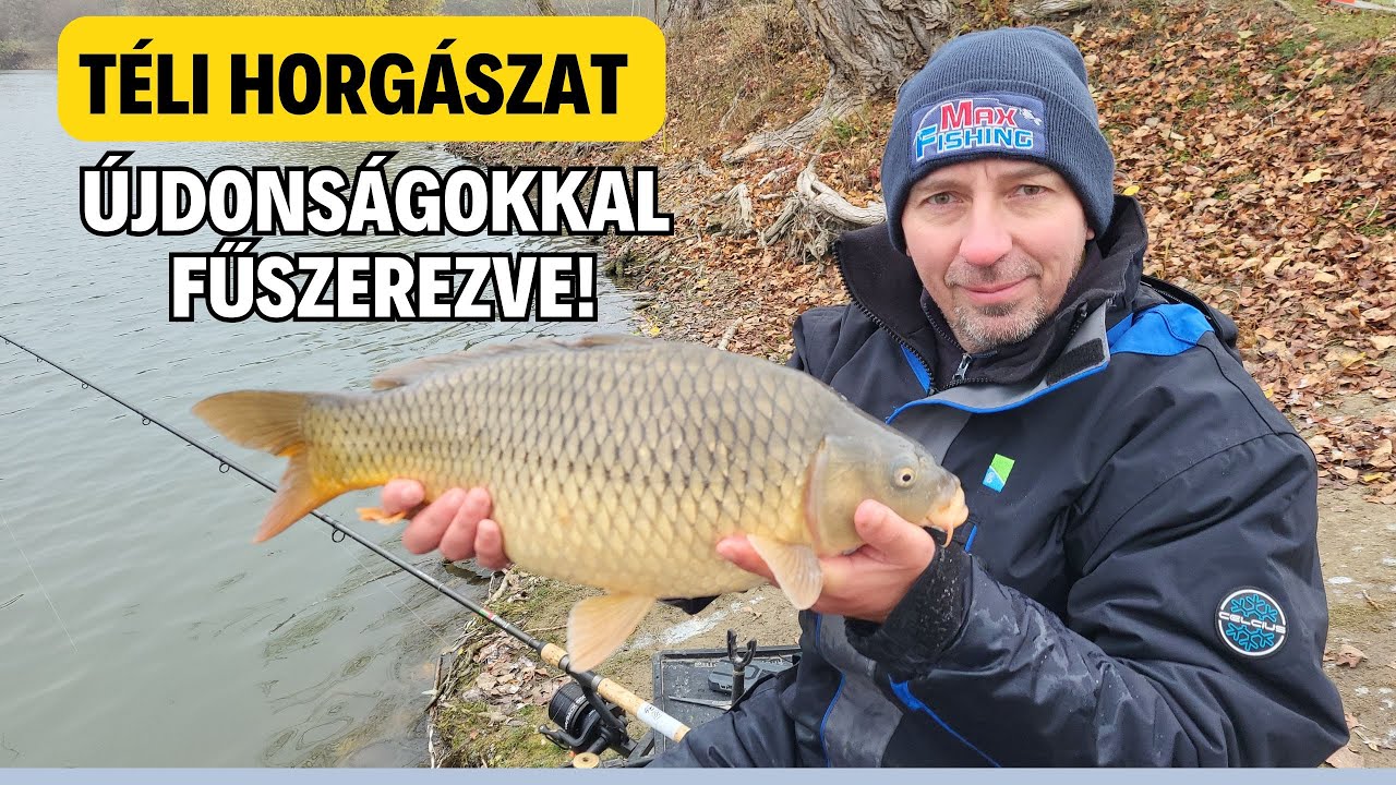 Téli horgászat újdonságokkal fűszerezve!