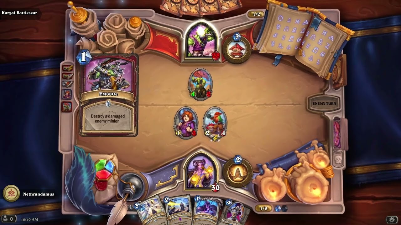 Xyrella - Book of Mercenaries Hearthstone | 2 | by MephistoA0