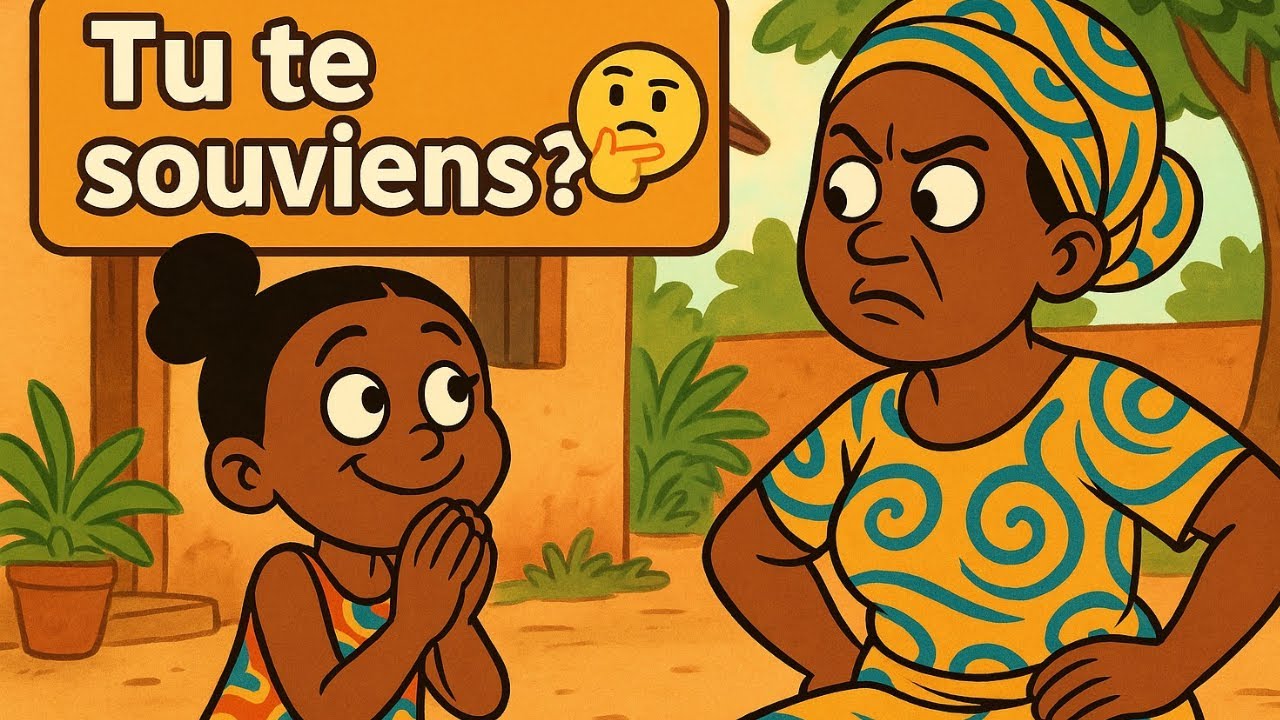 Tu te souviens  On demandait la permission comme ça…(français-fon)