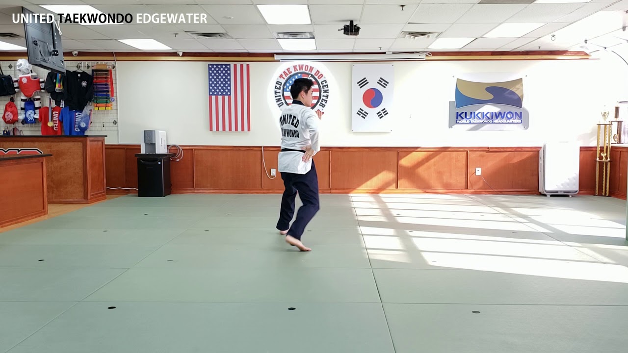 Black Belt 3 Dan - Tae Baek - Rear View - Edgewater United Taekwondo