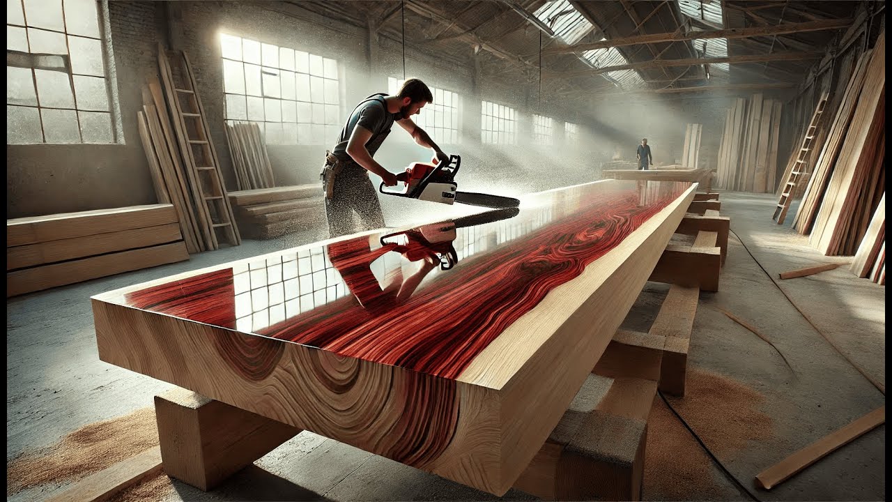 Cutting Wood That Looks Like ART &ndash; Absolutely Mesmerizing!| Enduring Timbereraft