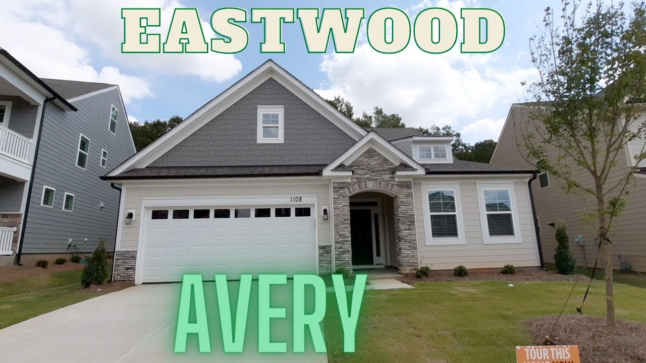 Walnut Creek. Eastwood Homes. Avery with loft guest suite. New homes in Charlotte NC