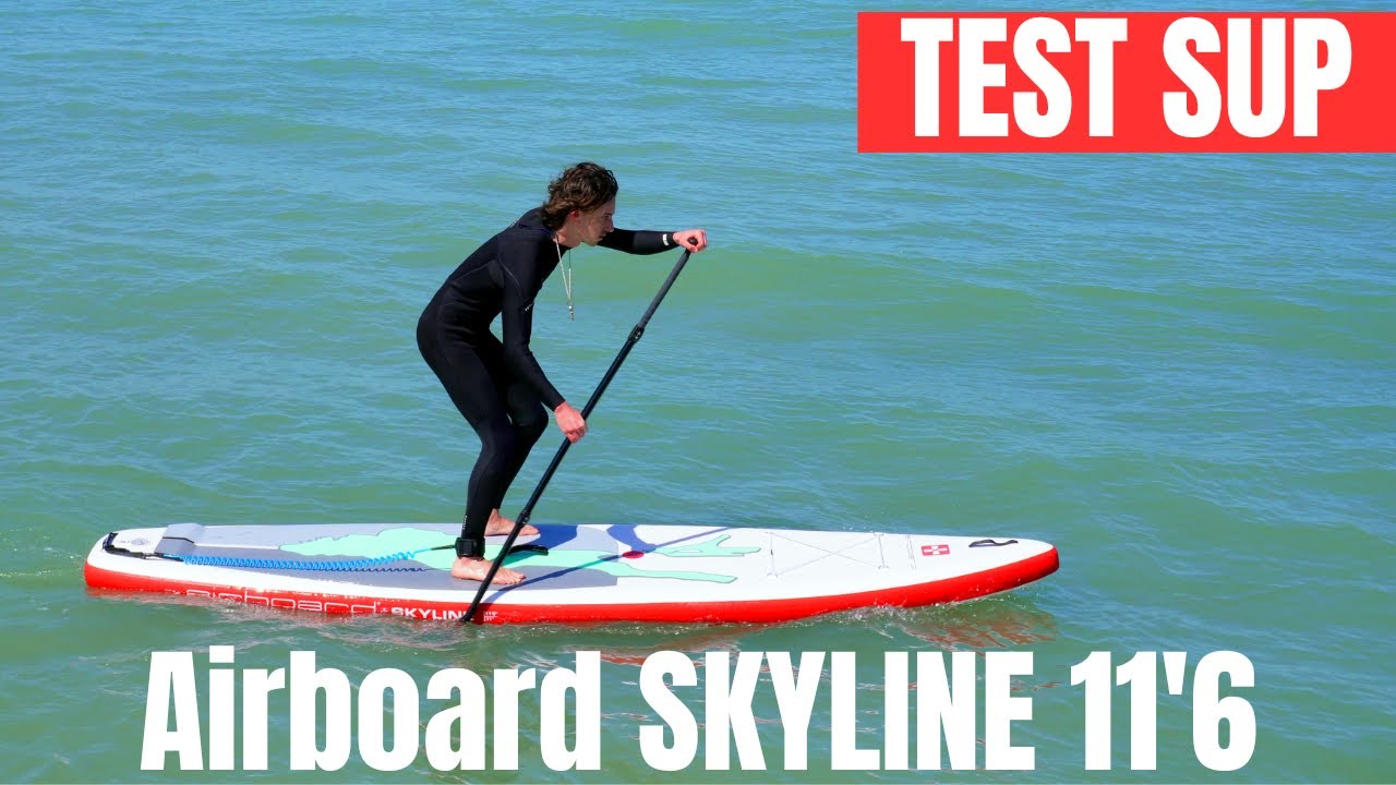 SUP gonfiabile Airboard SKYLINE 11'6 - Recensione e prova in acqua
