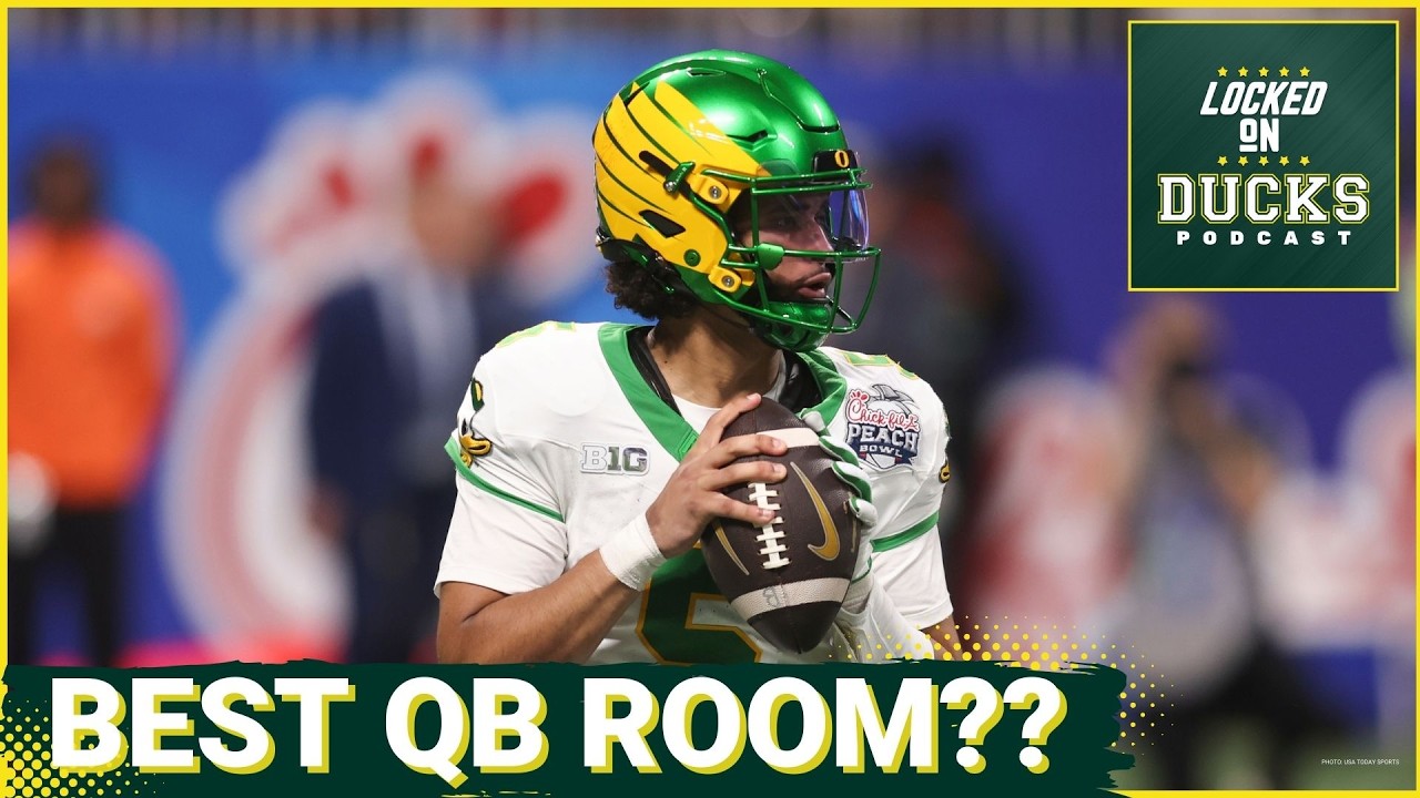 STACKED: Oregon’s Dante Moore, Dylan Raiola, Brock Thomas Lead ELITE College Football QB Room