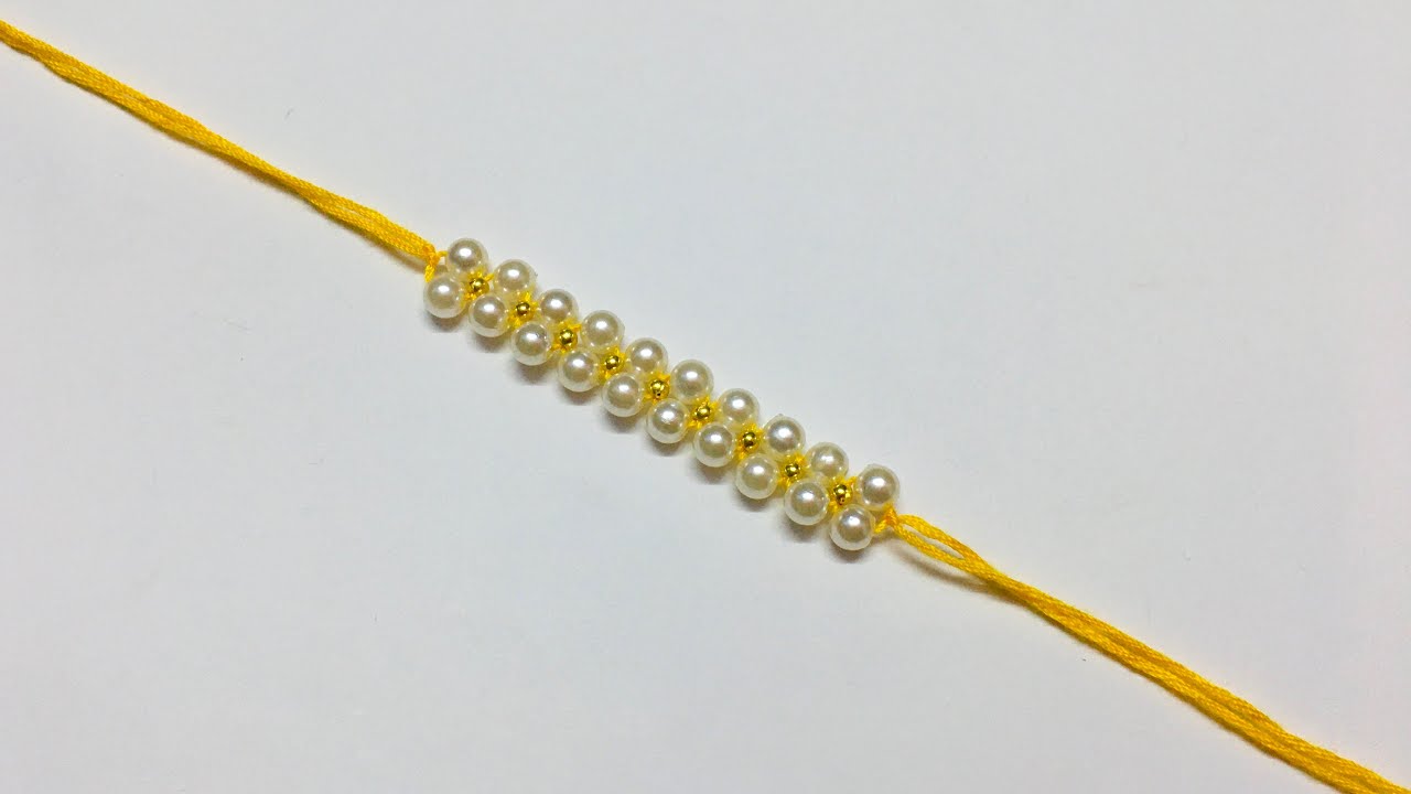How To Make Beautiful Rakhi At Home | DIY | Rakhi Making Ideas For Raksha Bandhan