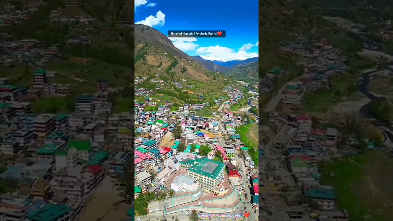 Heart oF Himachal Pradesh.. rohru..🌼❤️