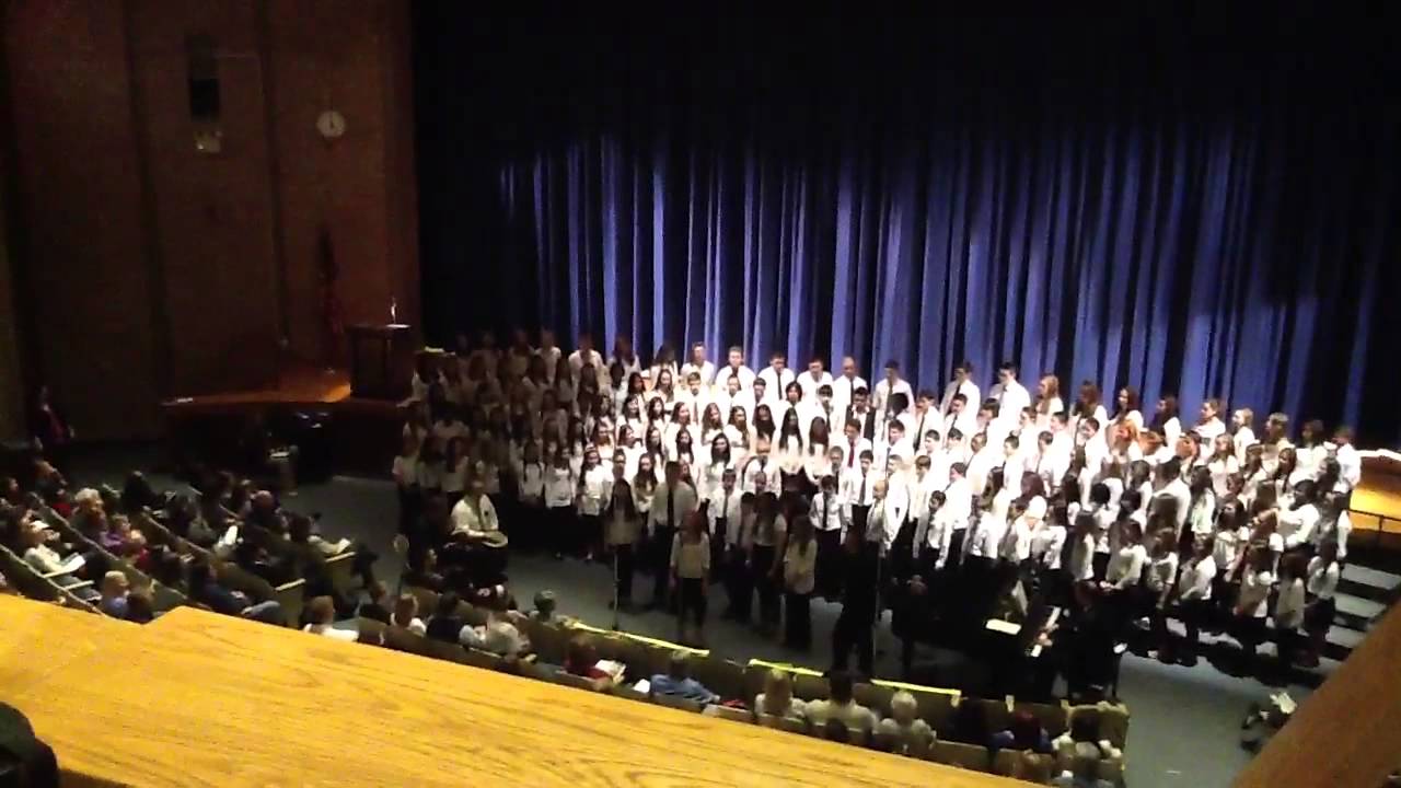 Seed to Sow - Chad solos w/ 2013 SCMEA All-County Choir