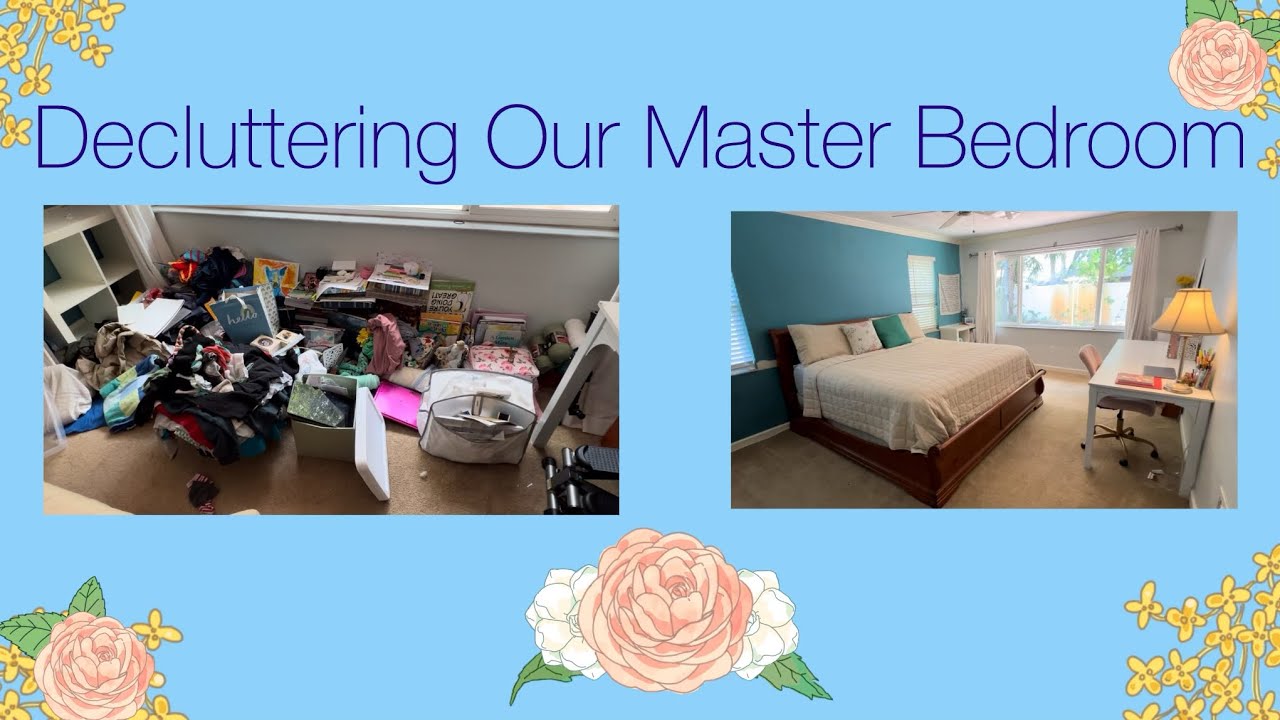 Master Bedroom Declutter