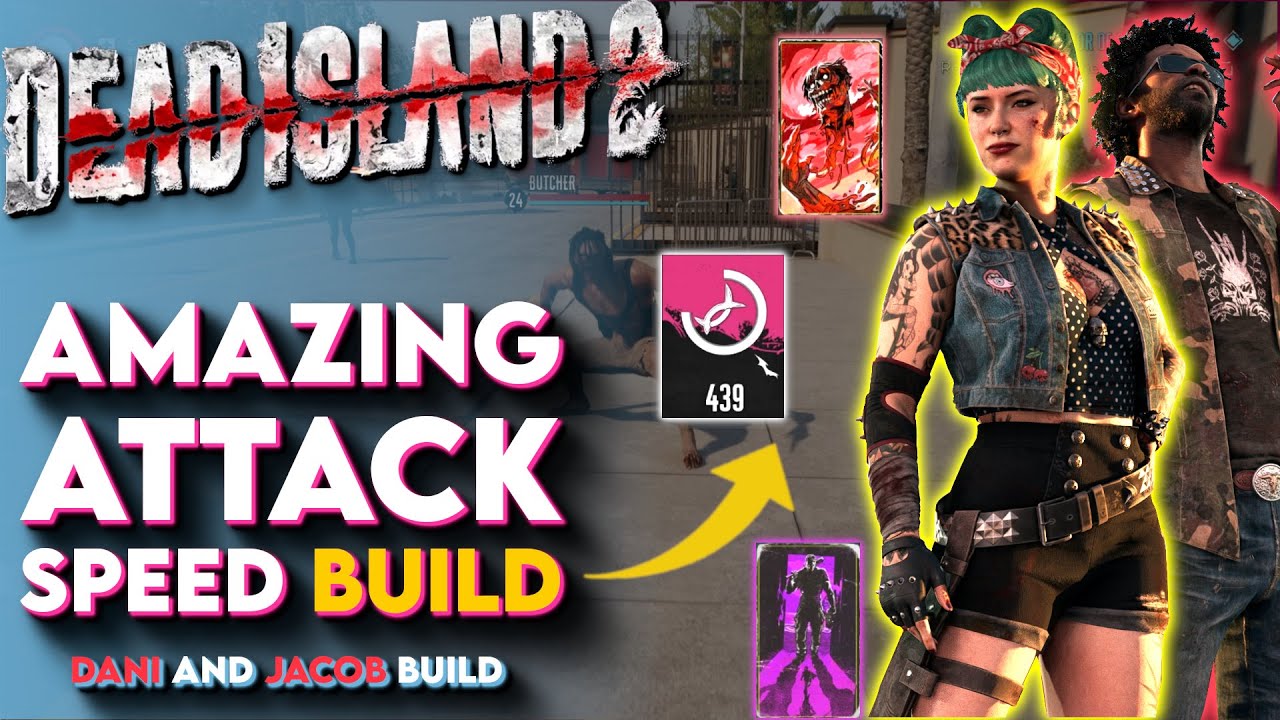 AMAZING Zombie Slaying Dead Island 2 Build! - Dead Island 2 Jacob Dani Build