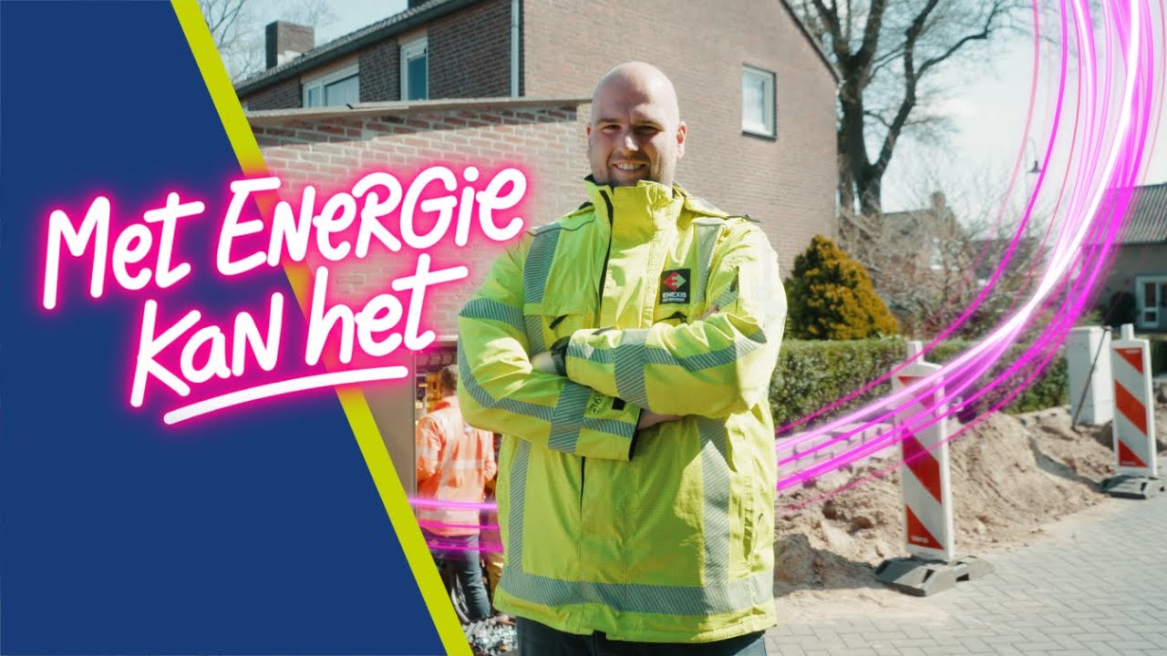 Collega Mike over zijn werk als uitvoerder bij Enexis!