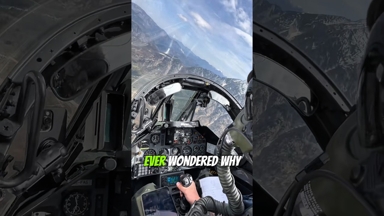 The Science Behind Fighter Jet Cockpits #reels #facts #worldnudge