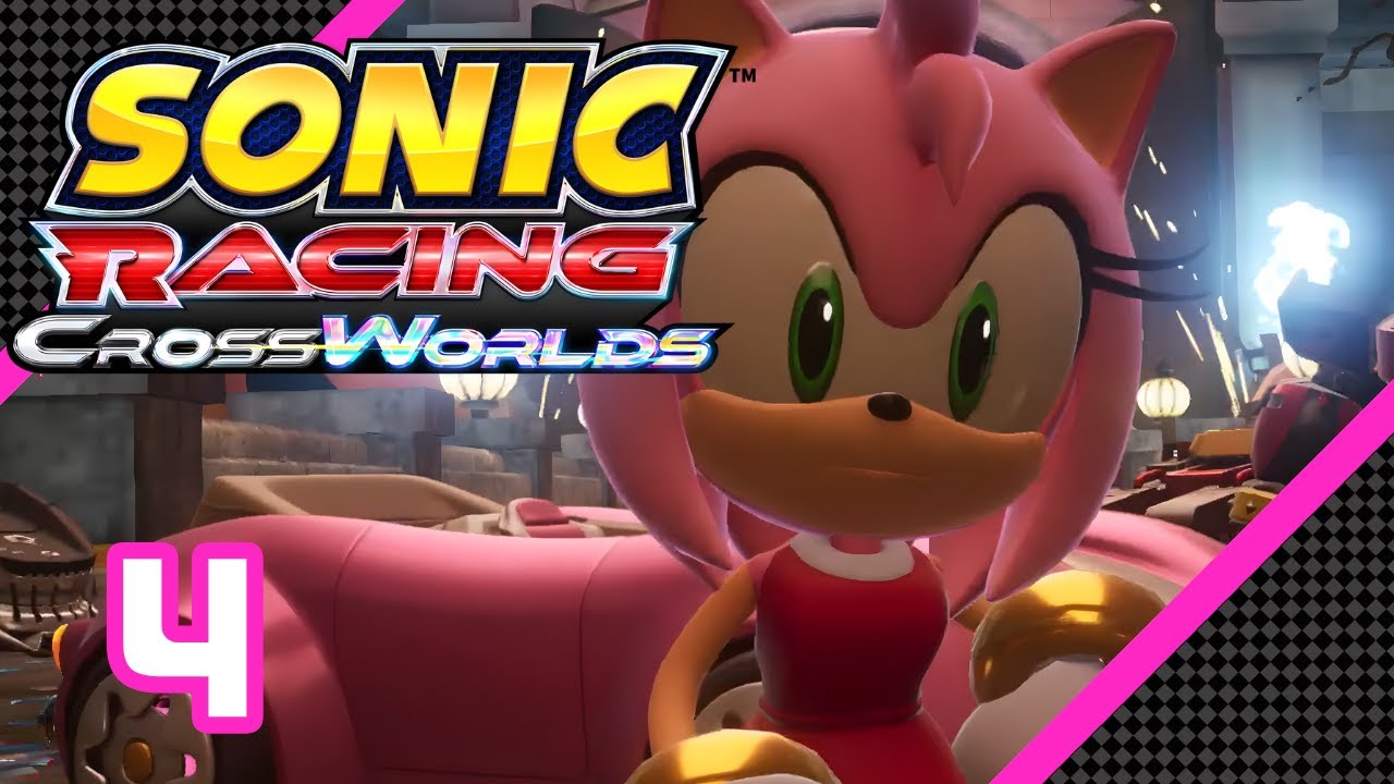 Sonic Racing: CrossWorlds - Pumpkin Grand Prix: Nor-Son Speed with Amy - Full Playthrough (4)